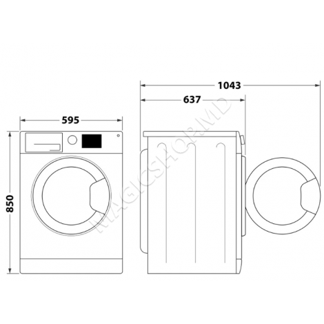 Стиральная машина Hotpoint-Ariston NLCD 948 SS A EU